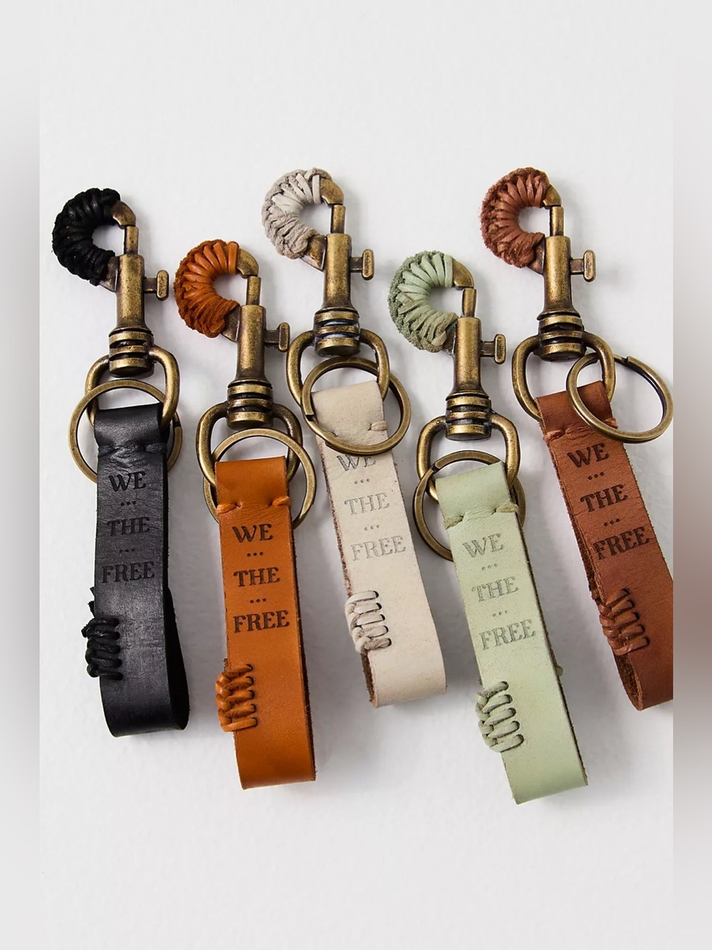 We The Free Wrap Around Keychain